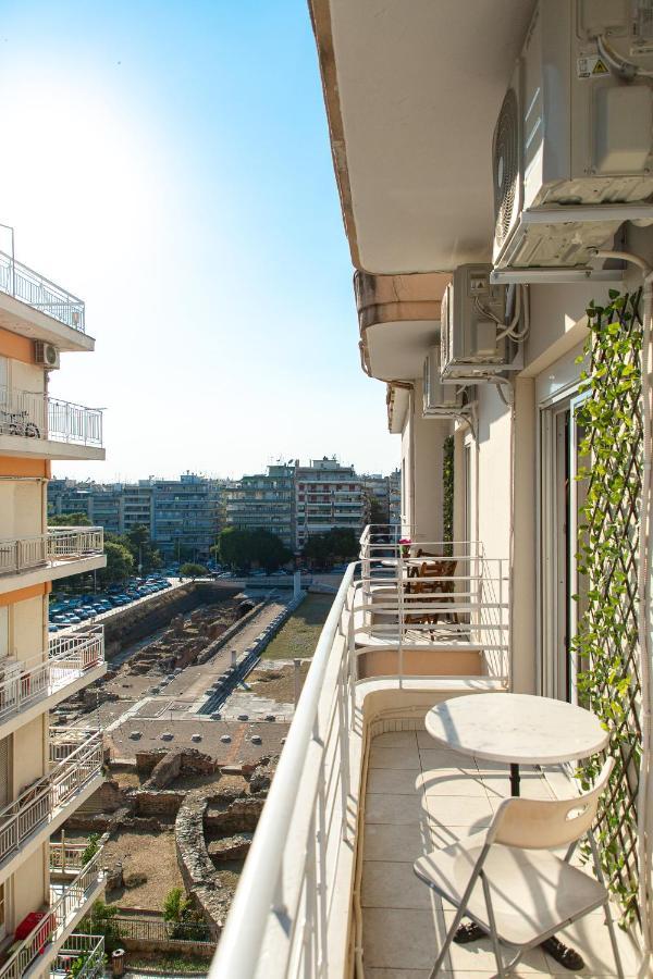 Agora Apt - Salonico Residences By Compass Bagian luar foto