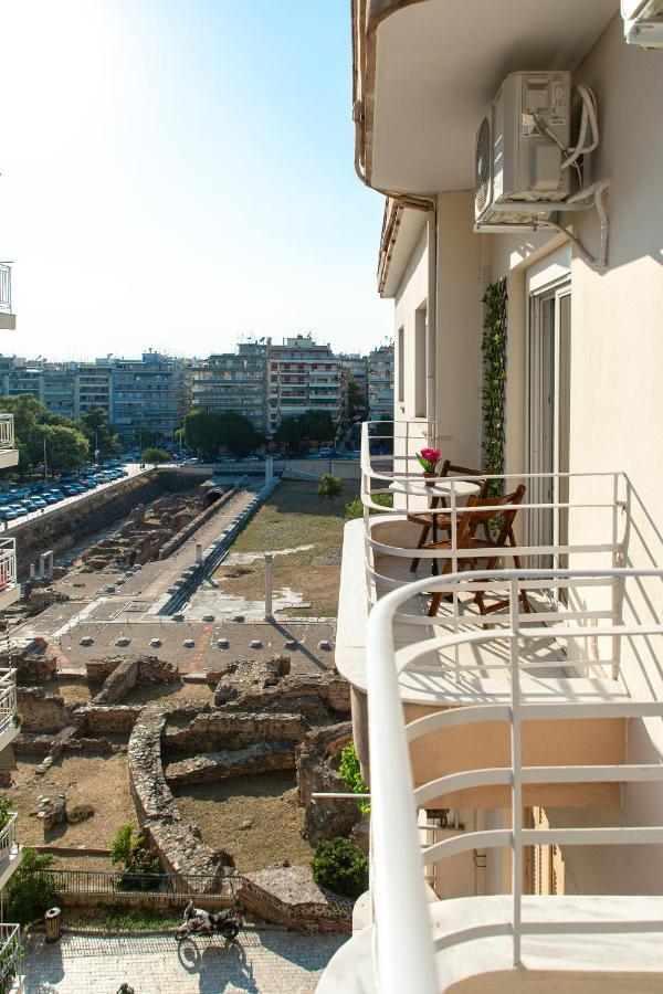 Agora Apt - Salonico Residences By Compass Bagian luar foto