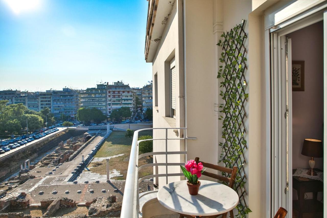 Agora Apt - Salonico Residences By Compass Bagian luar foto