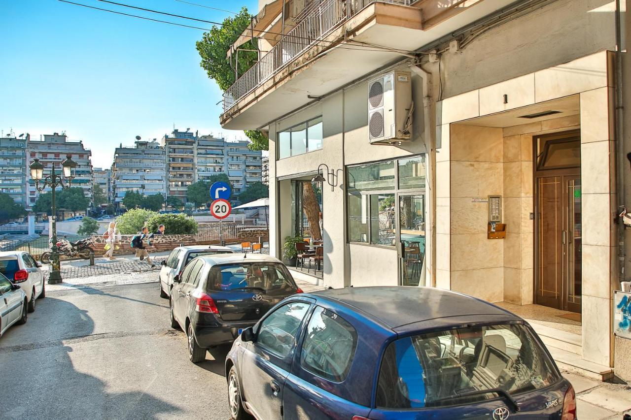 Agora Apt - Salonico Residences By Compass Bagian luar foto